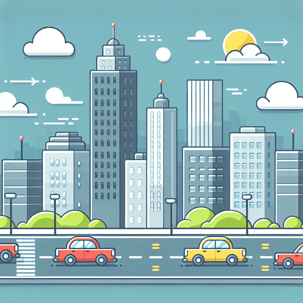 Cityscape Adventure Paint By Numbers