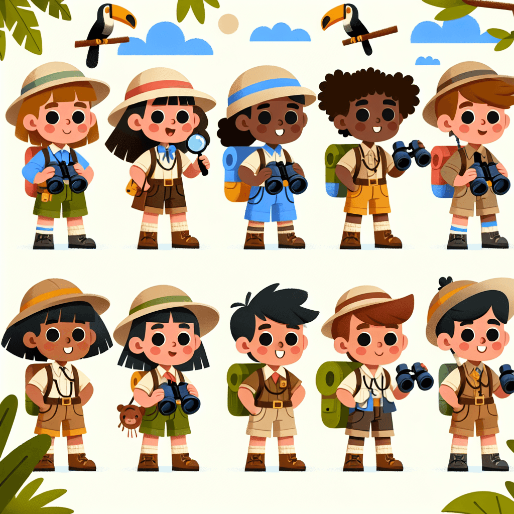 Jungle Expedition Fun Painting By Numbers Kit