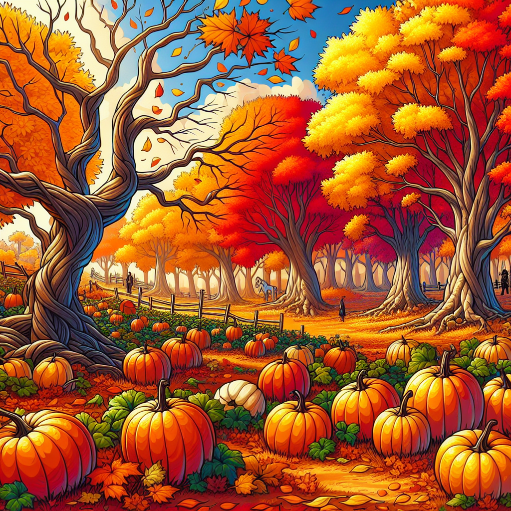 Autumn Wonder Painting Number Kit