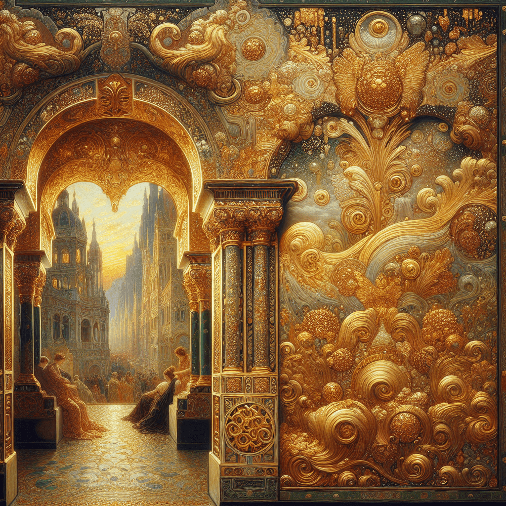 Klimt's Golden Enigma DIY Paint By Numbers