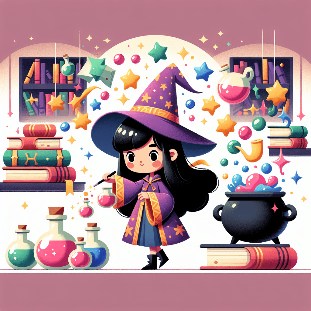 Mystical Wizard Quest Paint By Color