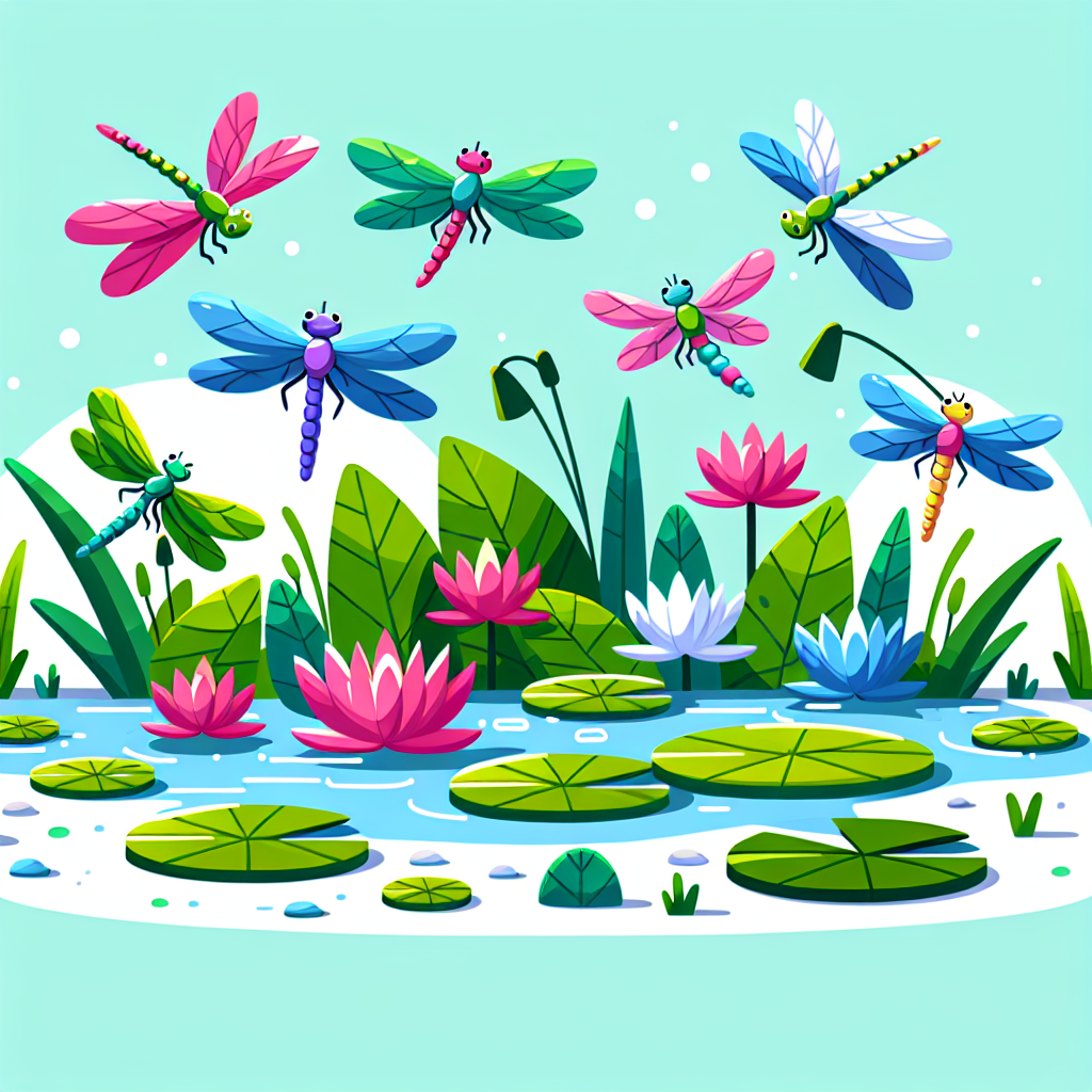 Dynamic Dragonfly Delight Paint By Number