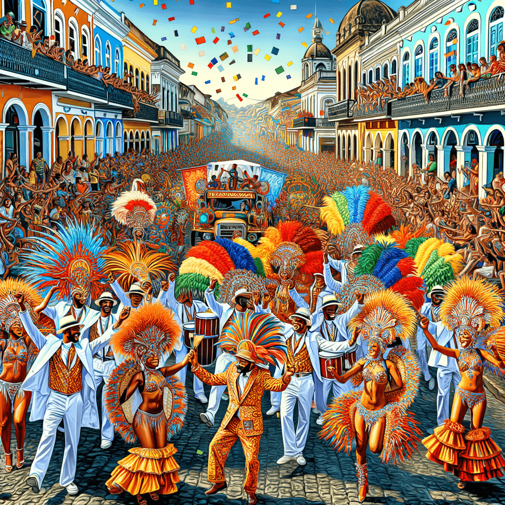 The Carnival Of Salvador Paint By Number