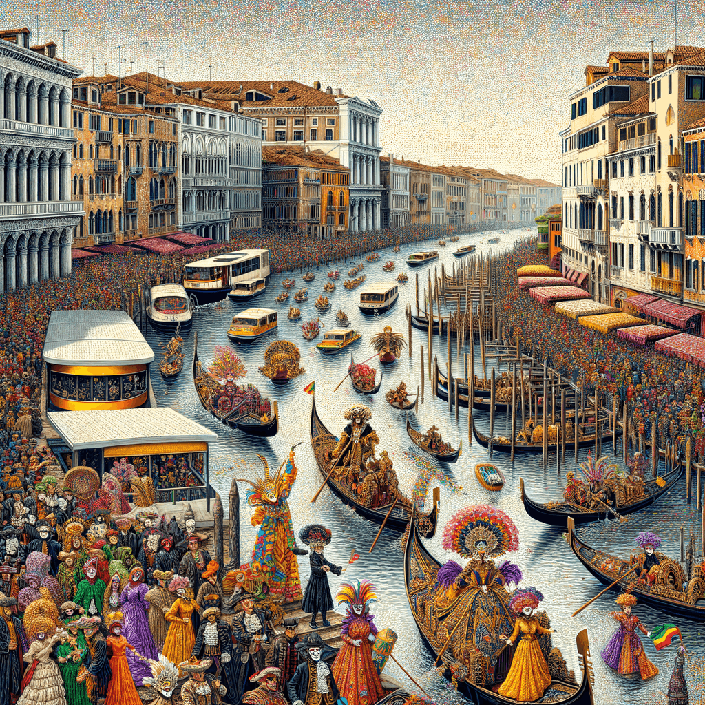 Carnival Of Venice - Venice Paint By Numbers
