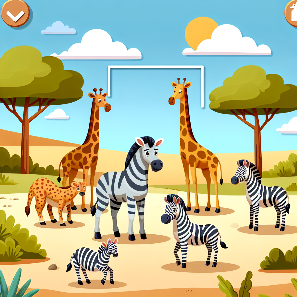 Savvy Safari Painting By Numbers Kit