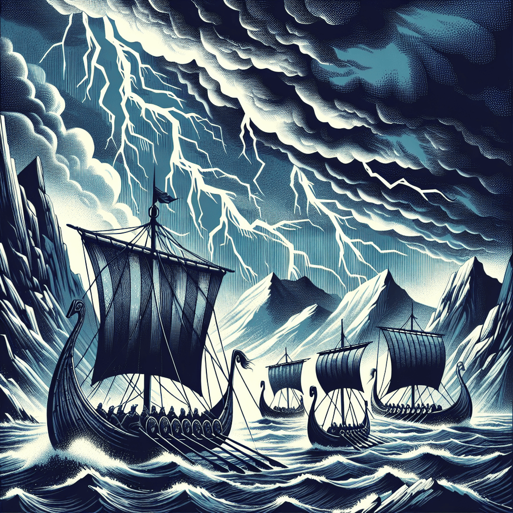 Viking Saga Adventure DIY Paint By Numbers