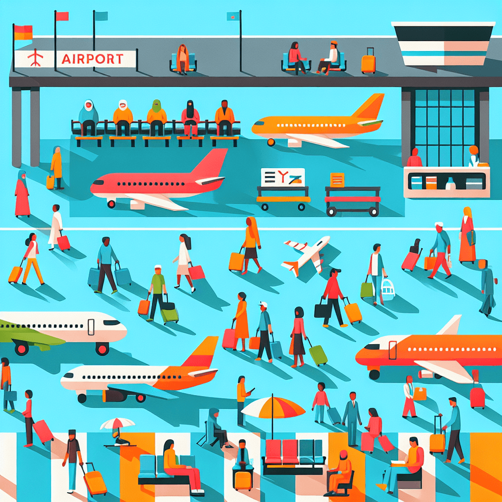 Buzzy Airport Adventure Painting By Numbers Kit