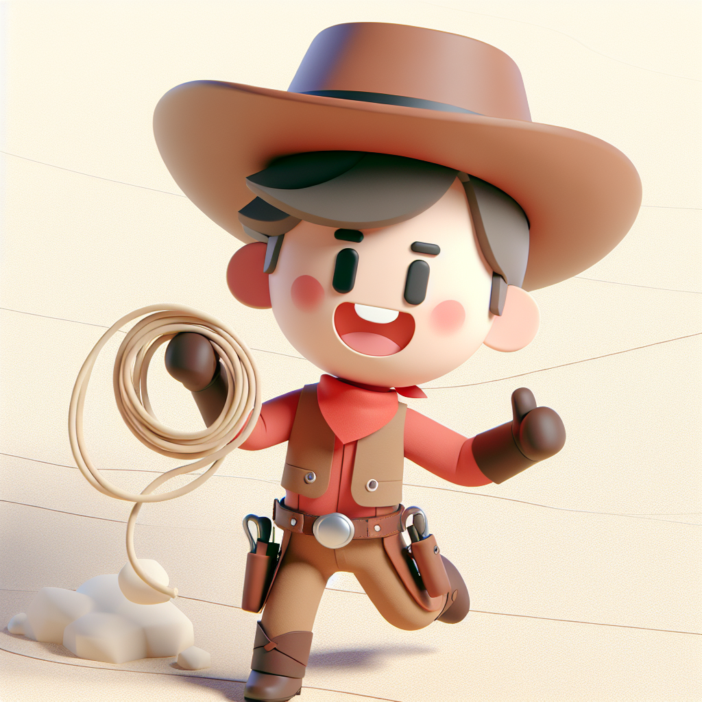 Cool Cowboy Numbered Painting Kits