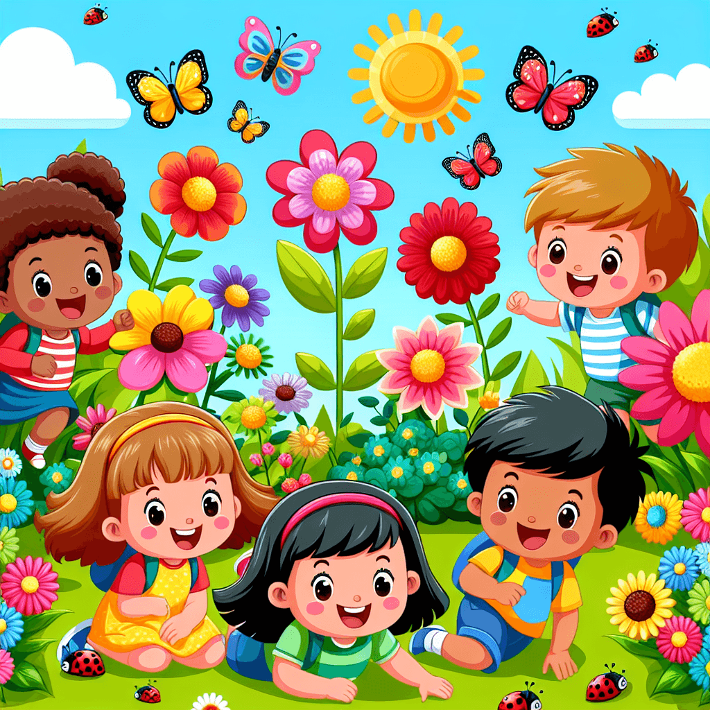 Jolly Garden Adventure DIY Paint By Numbers