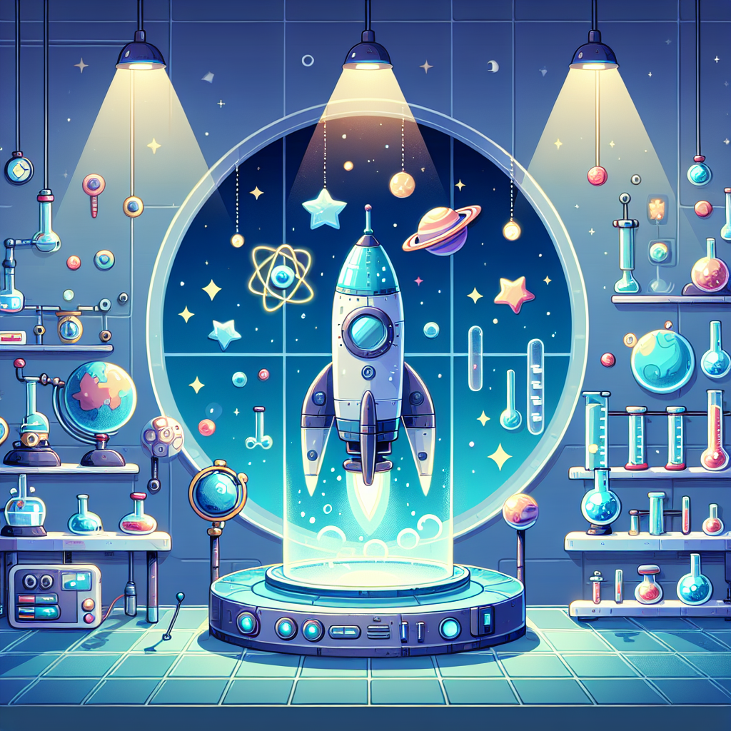 Rocket Scientist Laboratory Painting Number Kit
