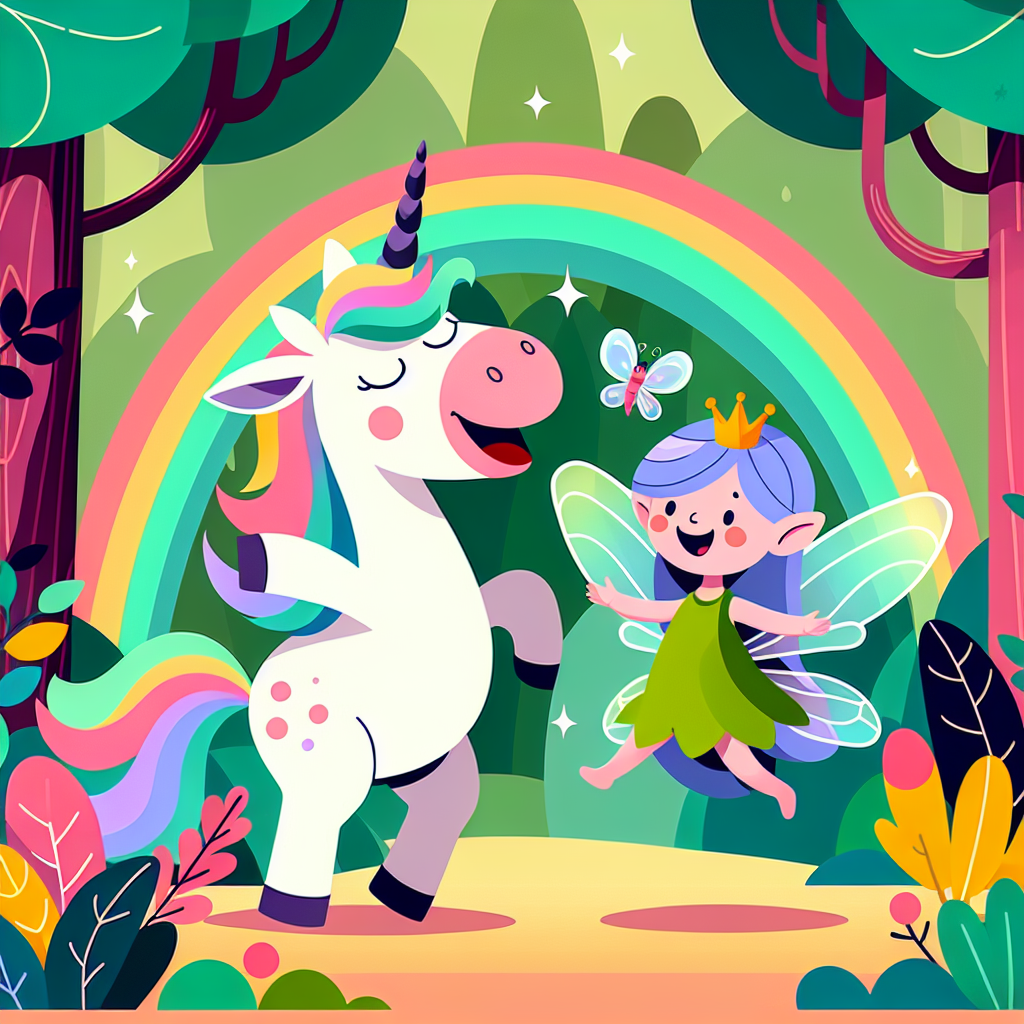 Rainbow Forest Adventures Paint By Numbers