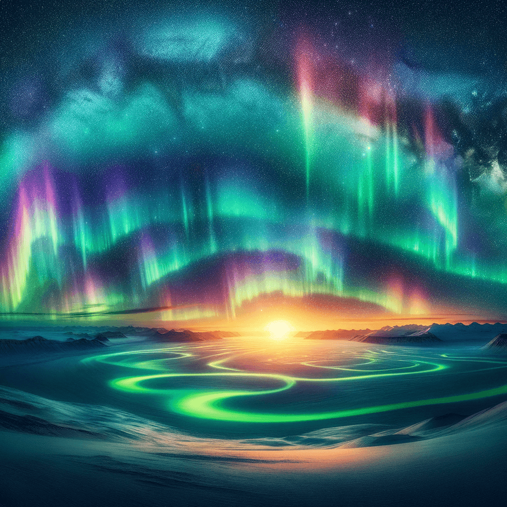 Northern Lights Magic Paint By Numbers Kits