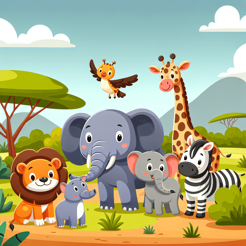 Safari Adventures In Africa Paint By NumbersSafari Adventures in Africa - DIY Painting By Numbers Kit - Image 7