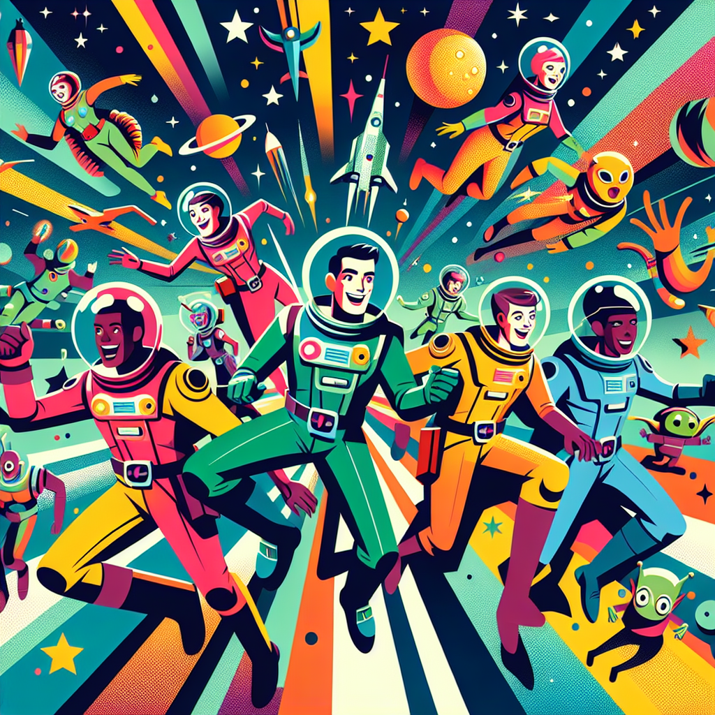 Space Rangers Galaxy Mission Painting By Numbers Kit