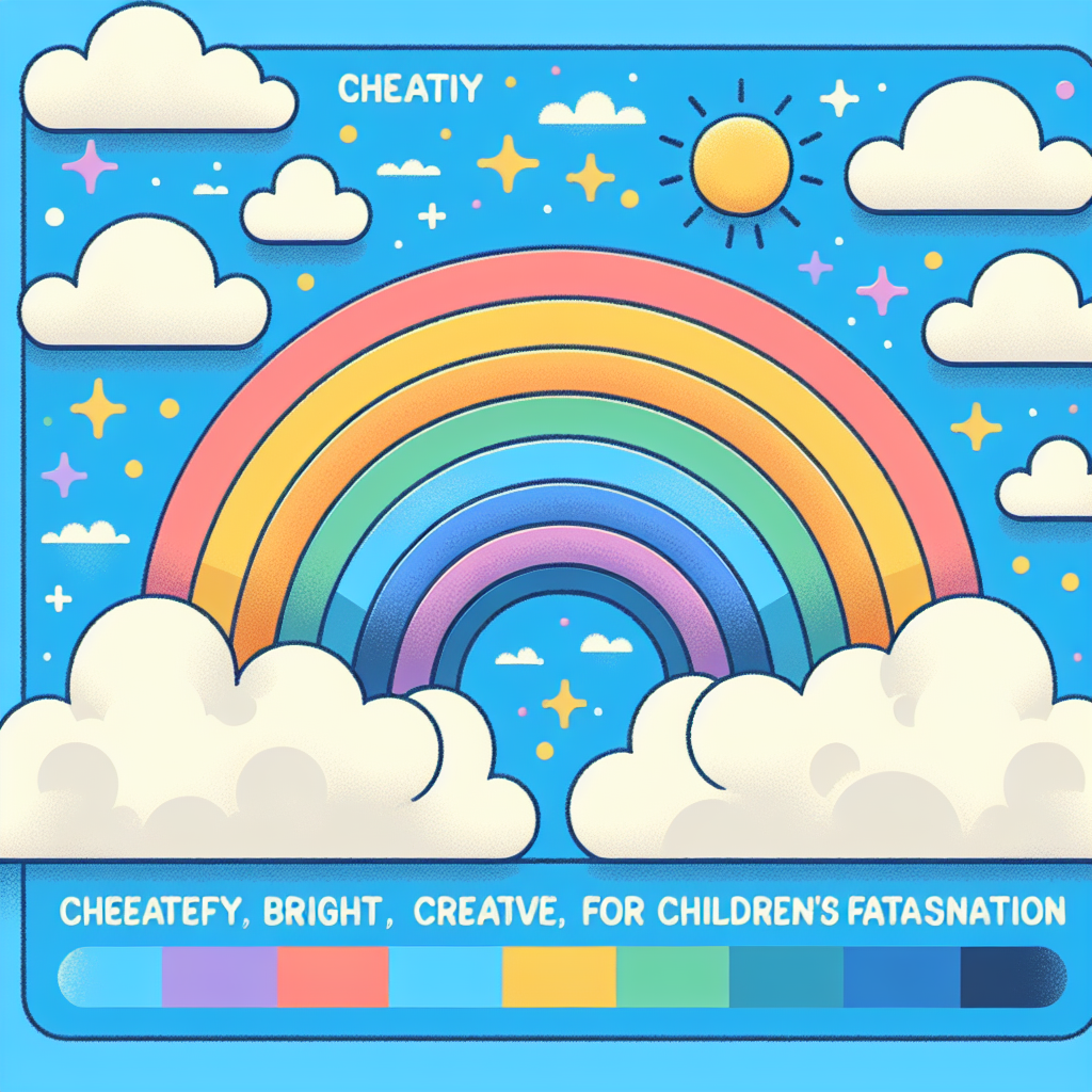 Rainbow Sky Wonderland Paint By Numbers