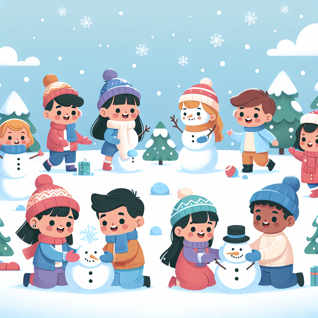 Happy Snow Day Paint By Numbers