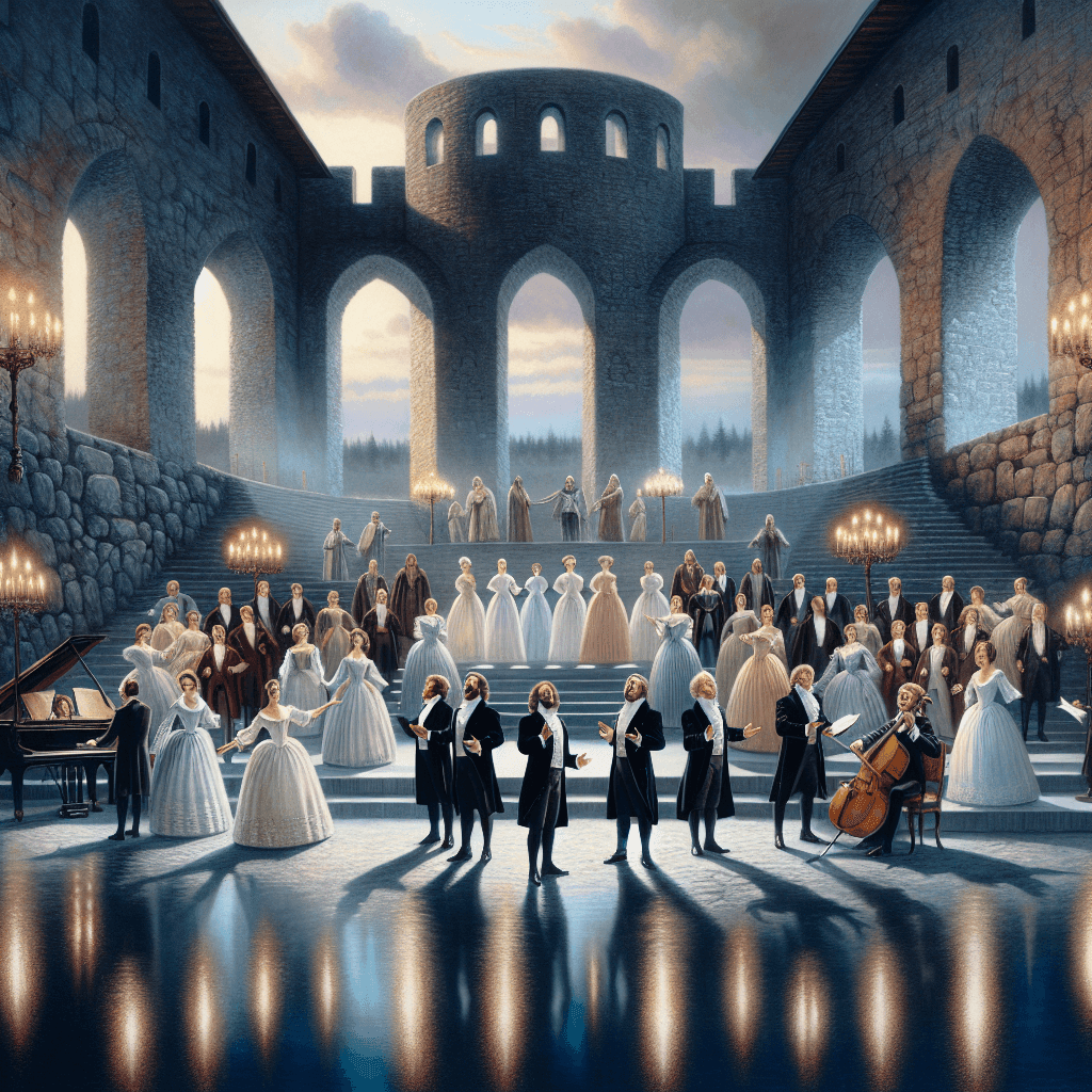 Savonlinna Opera Festival - Savonlinna, Finland Paint By Color