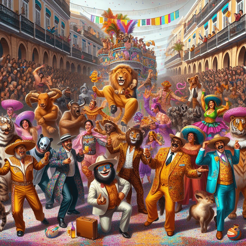 Carnaval De Cádiz - Spain Paint By Numbers Art