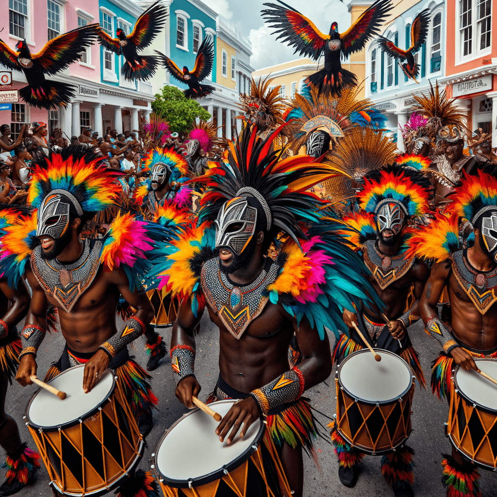 Junkanoo Parade - Bahamas Paint By Numbers Art