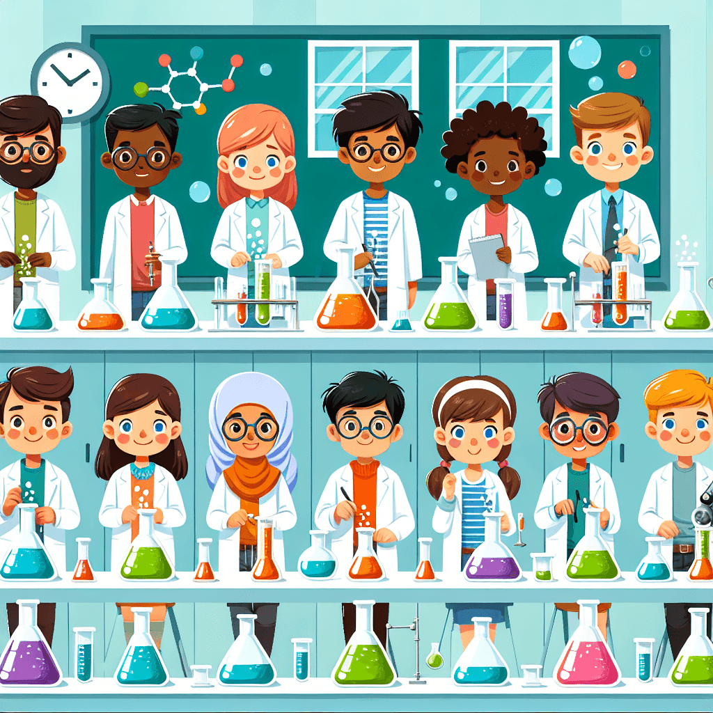 Science Lab Expedition Paint By Number