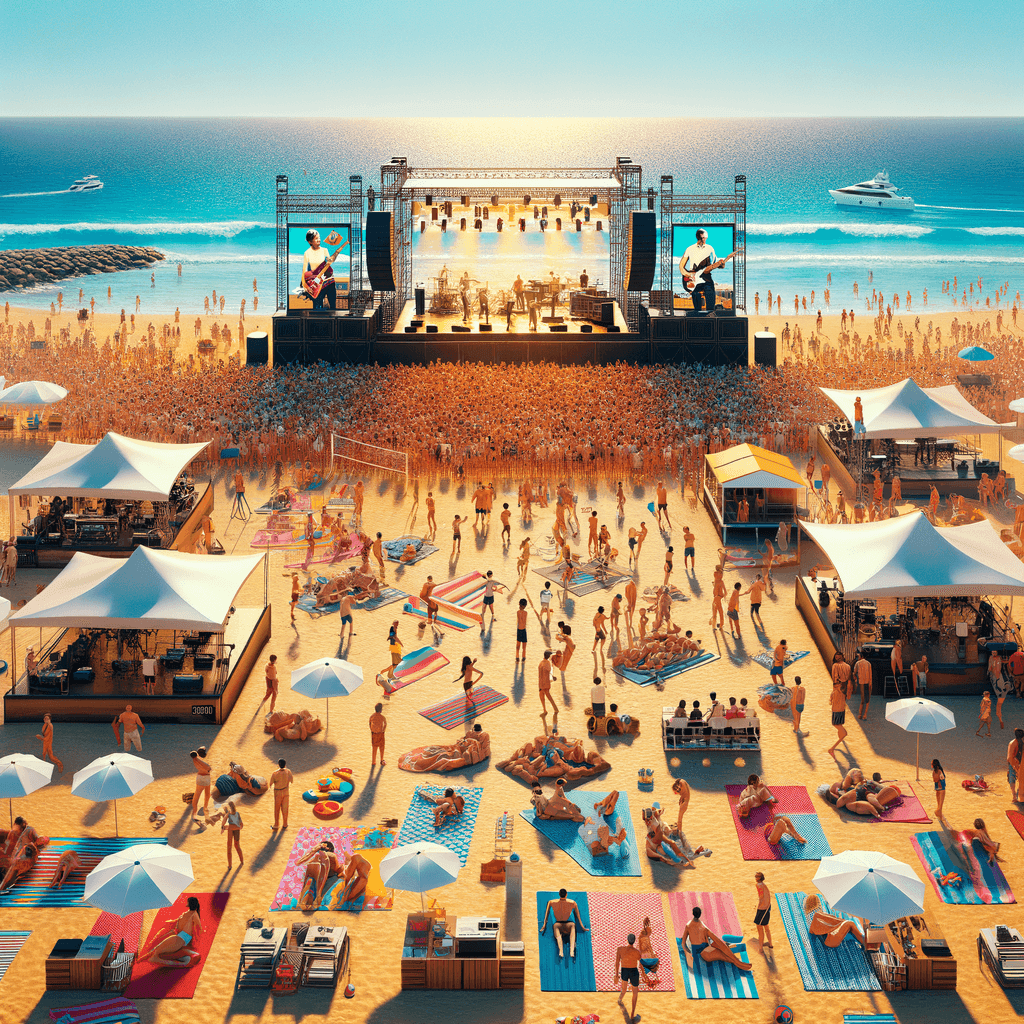 Festival Internacional De Benicassim - Spain Painting Number Kit