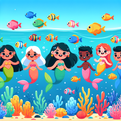 Vibrant Underwater Kingdom Paint By Color
