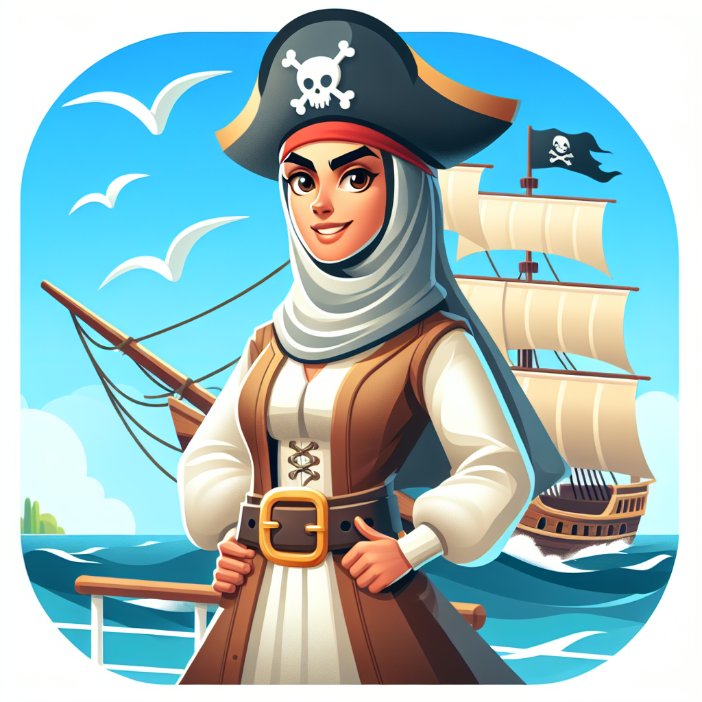 Pirate Captain's Ship Painting Number Kit