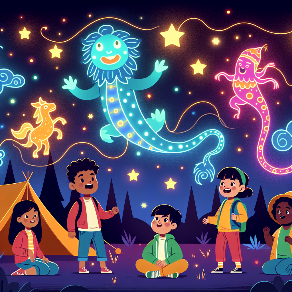 Celestial Creatures Camp Painting Number Kit