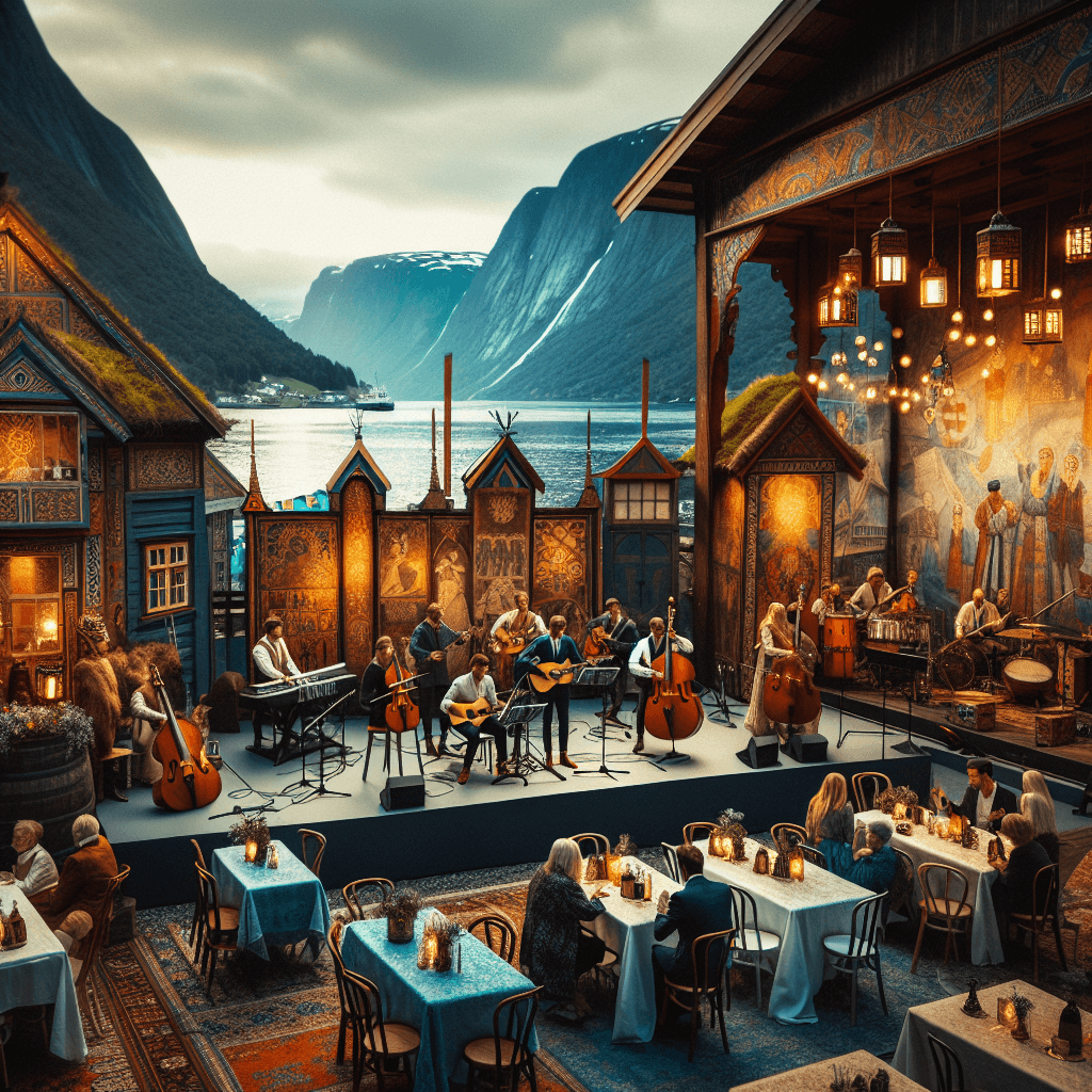 Festspillene I Bergen - Norway Paint By Numbers