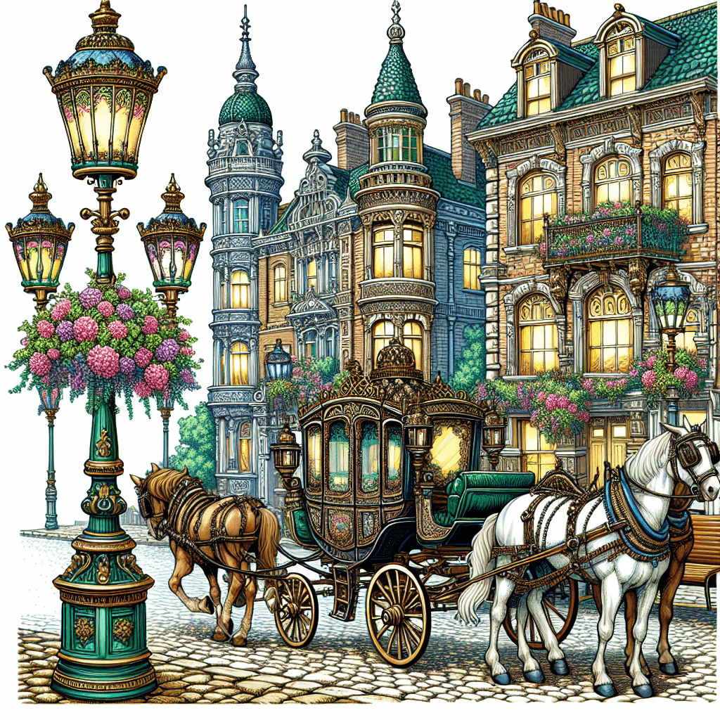 Historic Victorian Street Number Painting