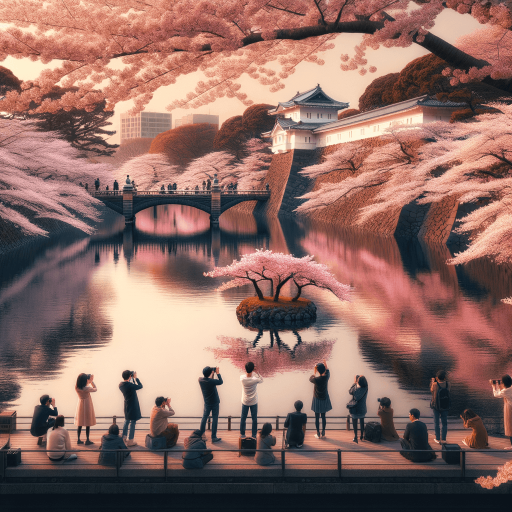 National Cherry Blossom Festival Painting By Numbers Kit