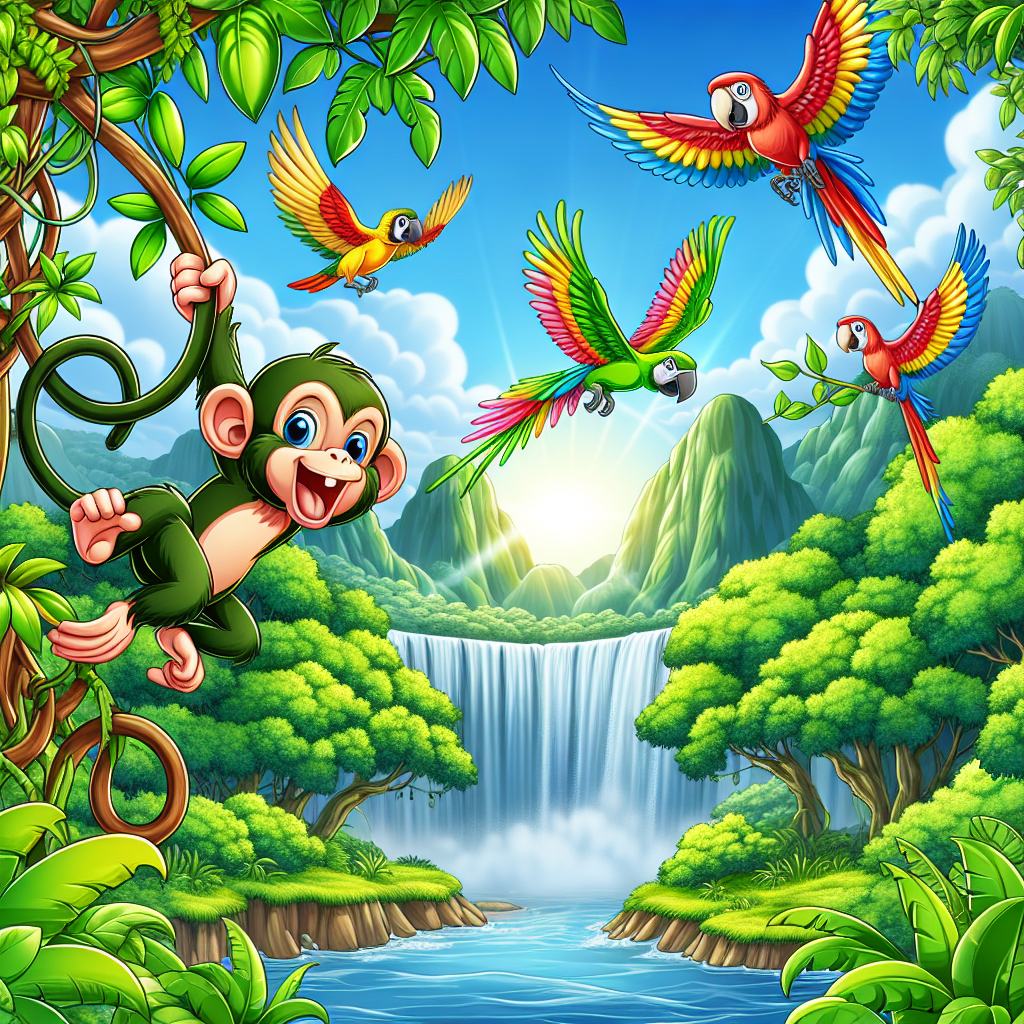 Whirlwind Jungle Expedition DIY Paint By Numbers