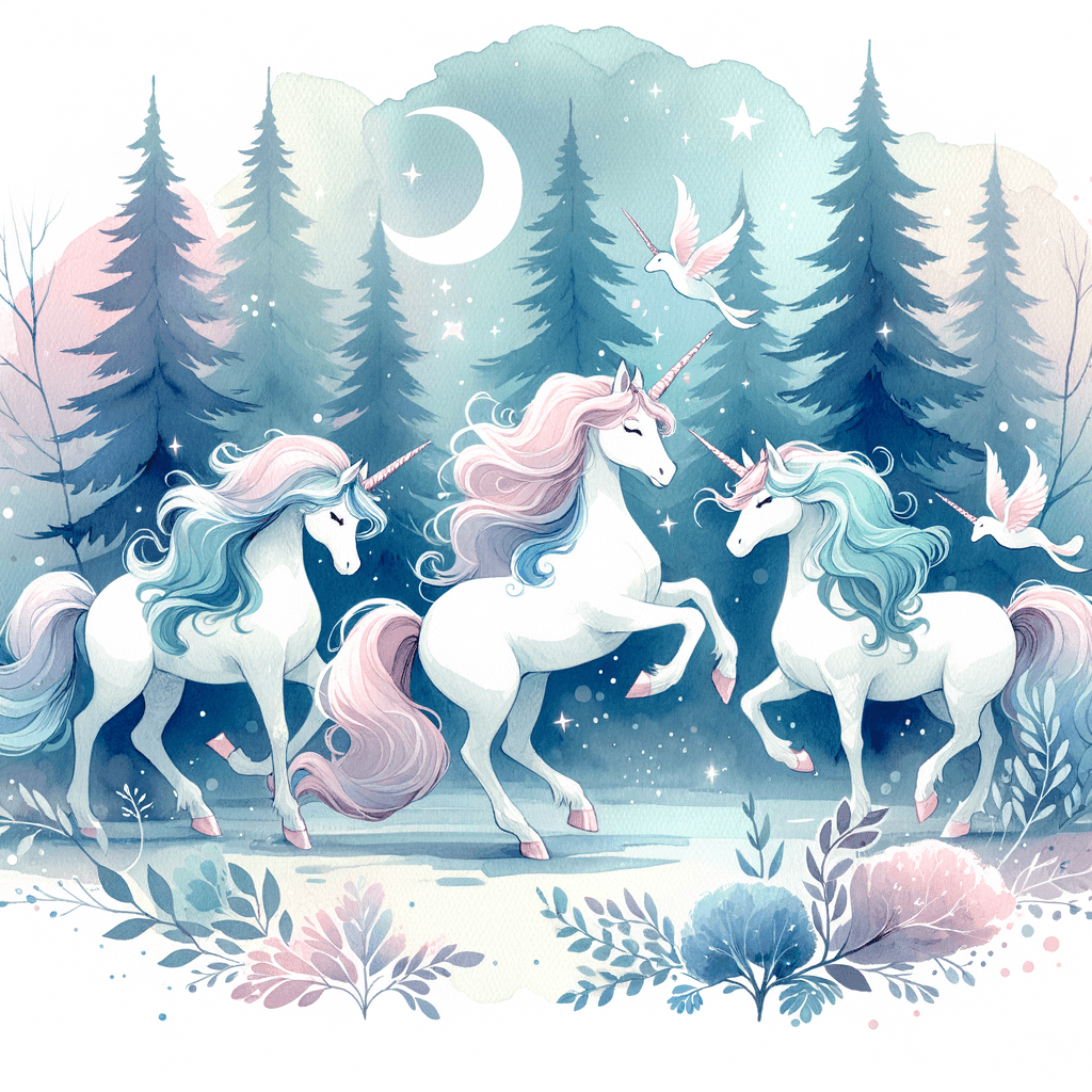 Magical Unicorns - DIY Painting By Numbers Kit