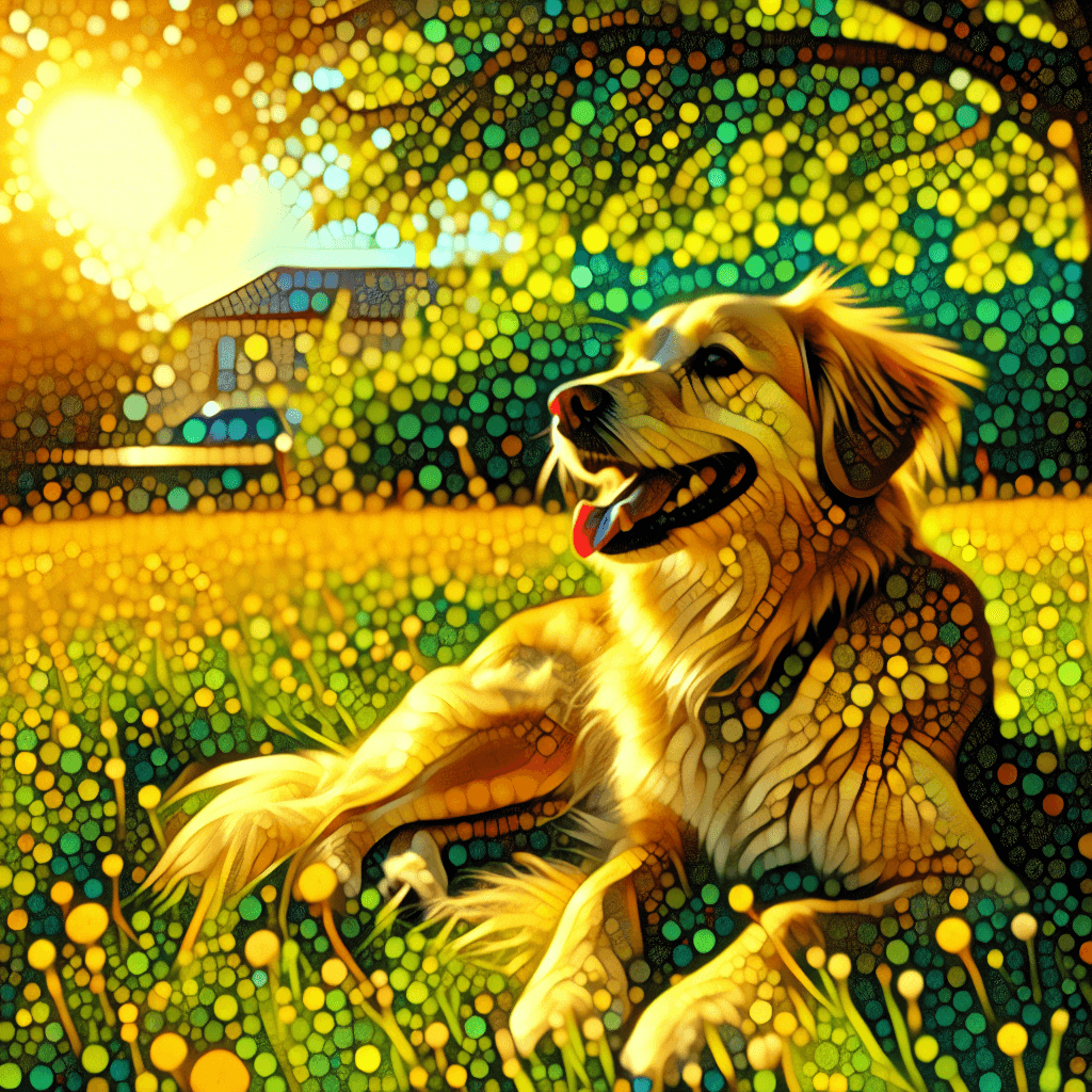Dog's Loyal Adventure Paint By Numbers Art