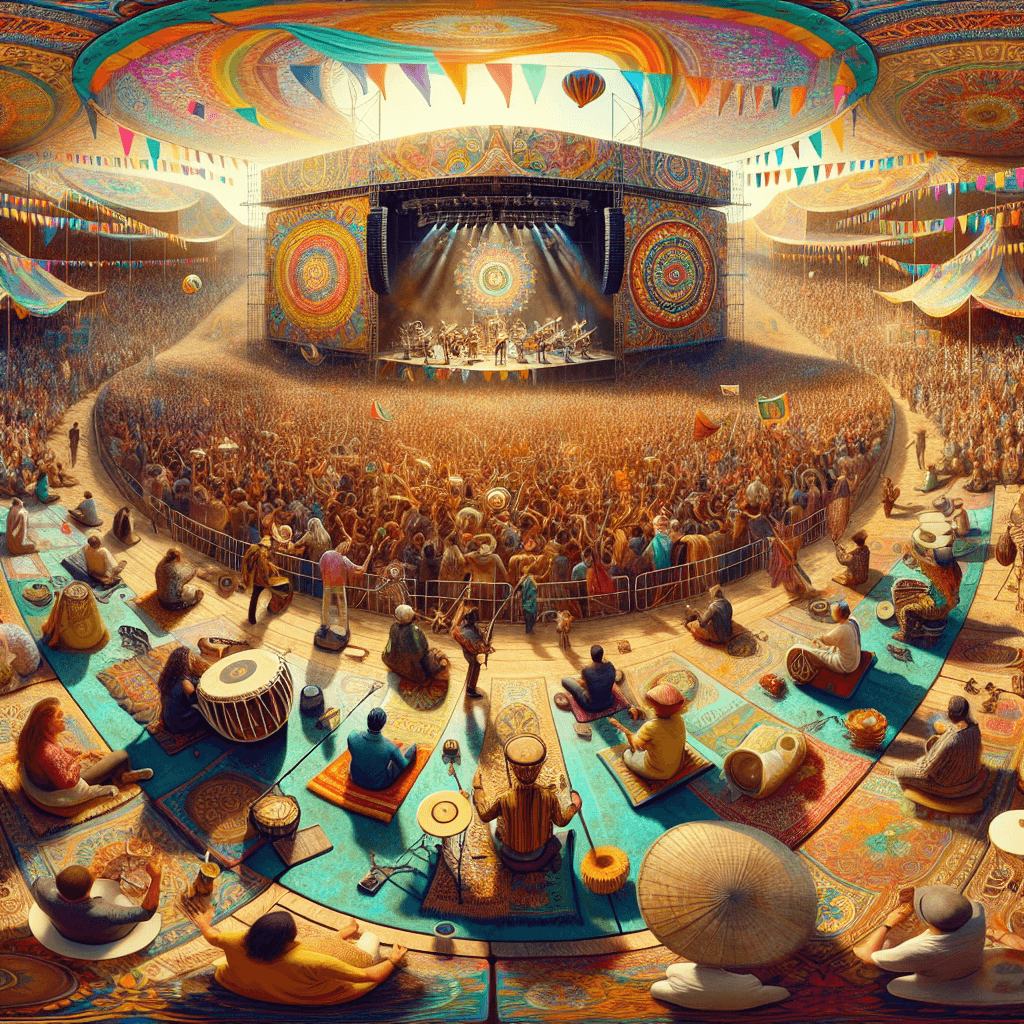 WOMAD Festival - UK Paint By Numbers