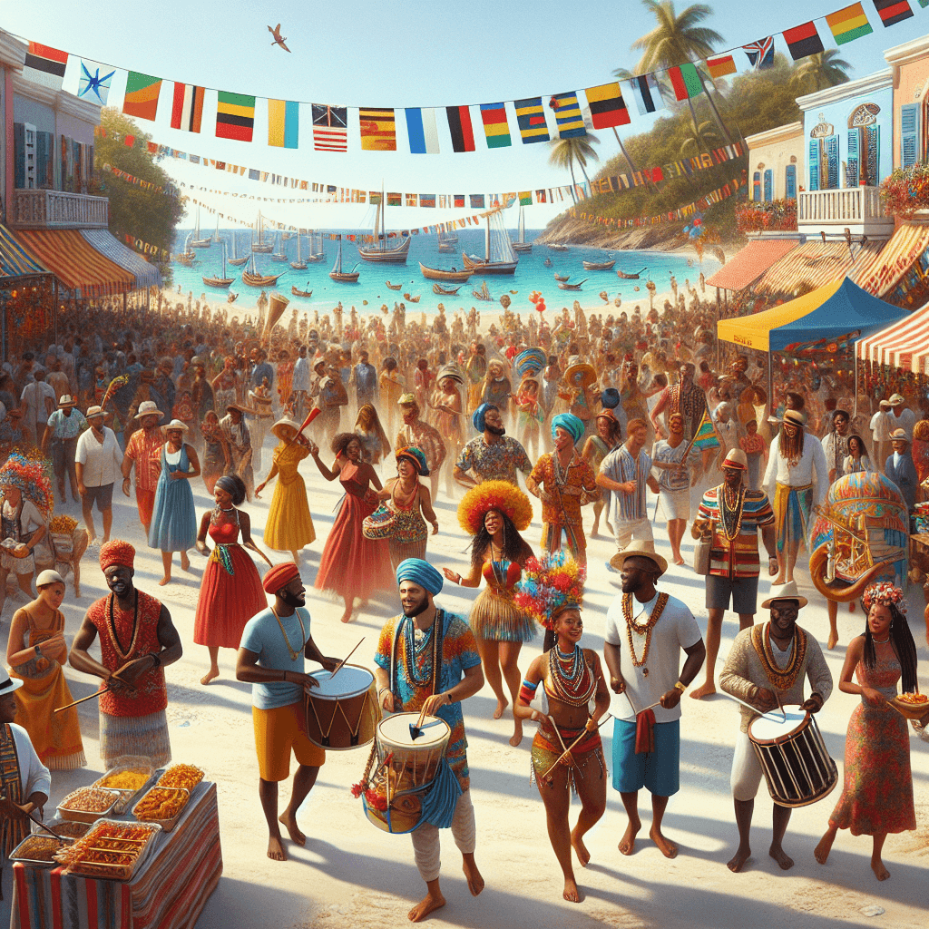 Harbor Island Bahama Festival DIY Paint By Numbers