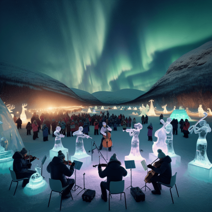 Ice Music Festival - Norway Number Painting