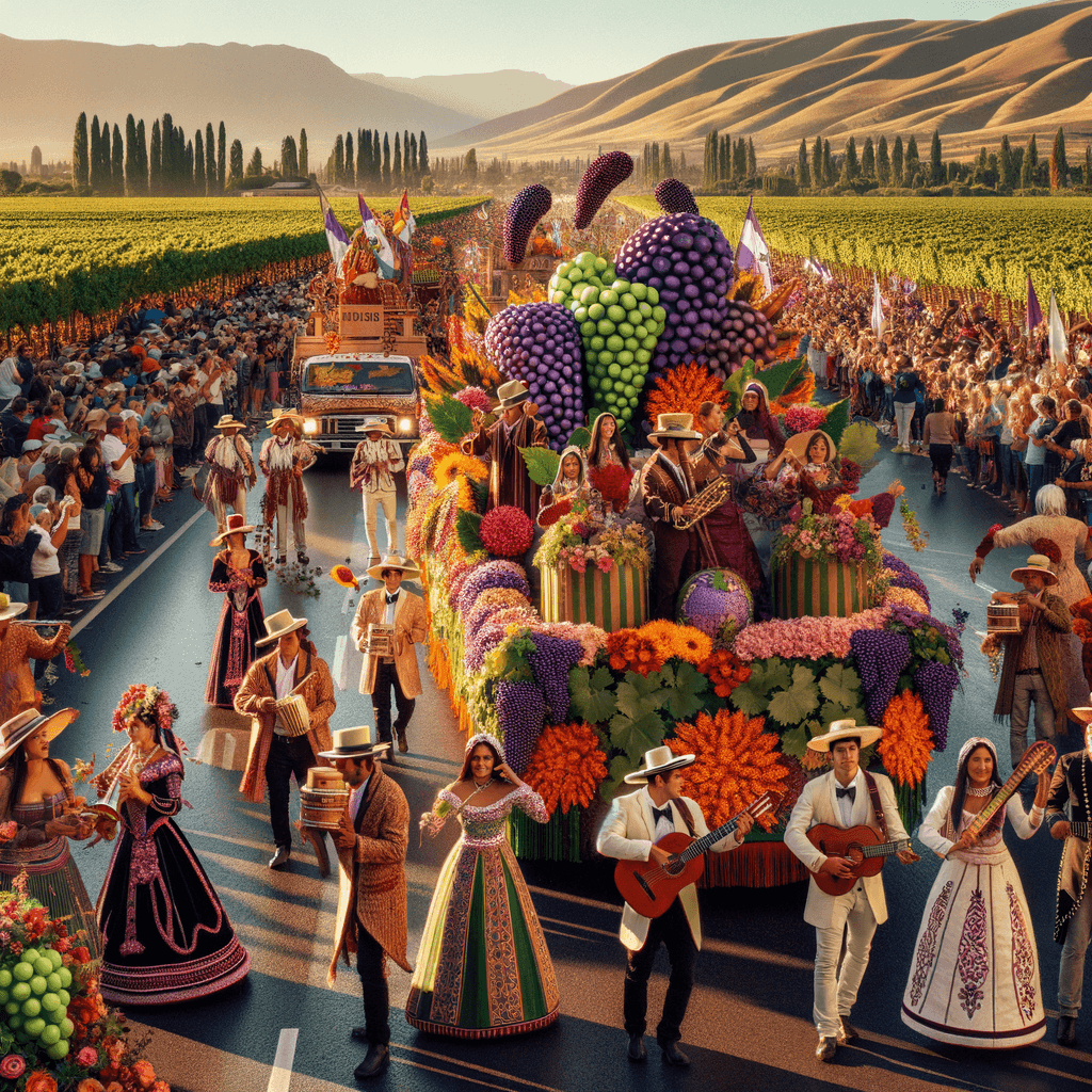 Fiesta De La Vendimia Painting Number Kit