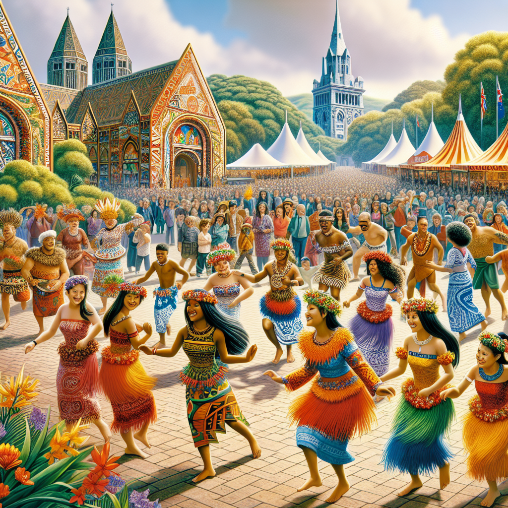 New Zealand's Pasifika Festival Painting By Numbers Kit