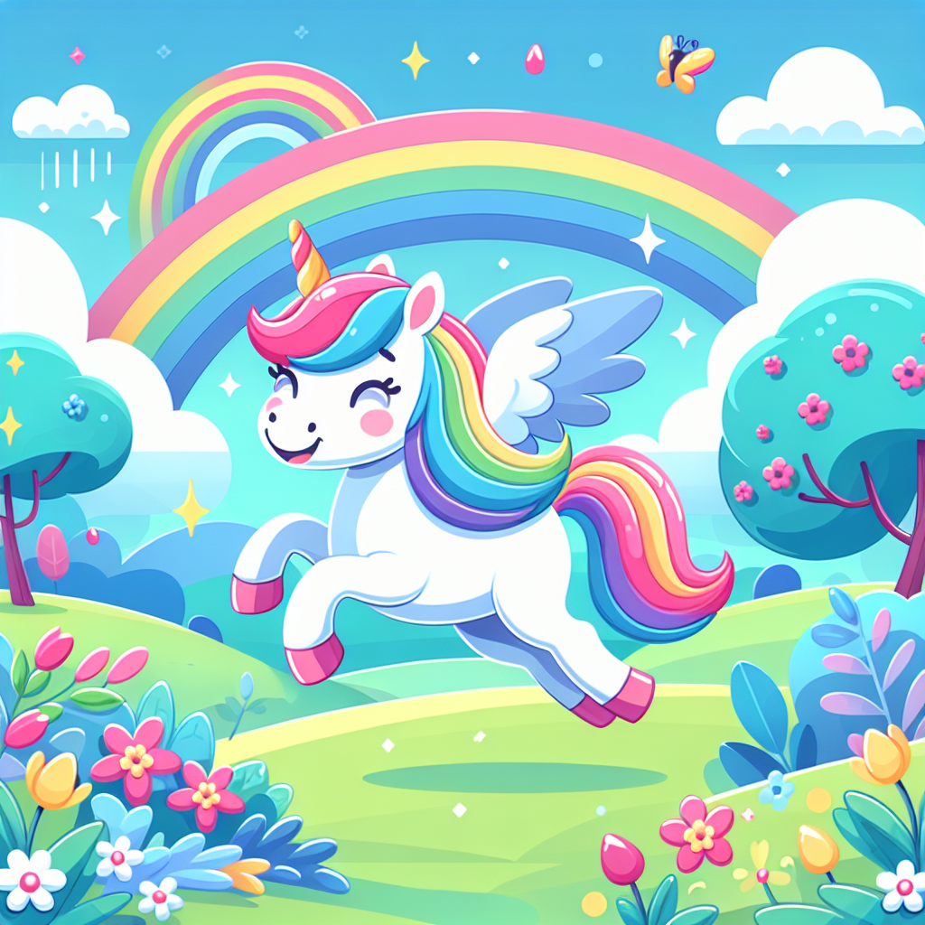 Dreamy Unicorn Kingdom Paint By Color