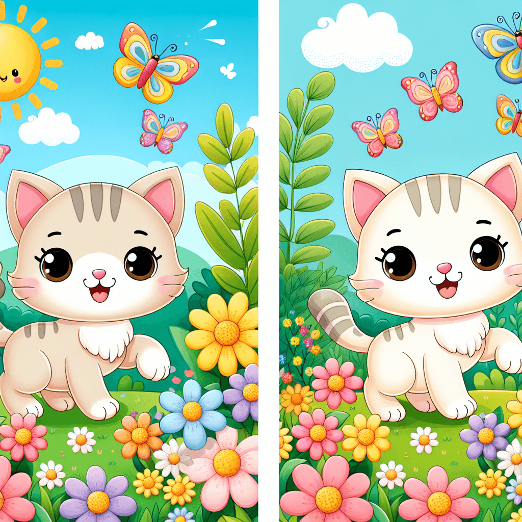 Curious Kittens Explore Numbered Painting Kits