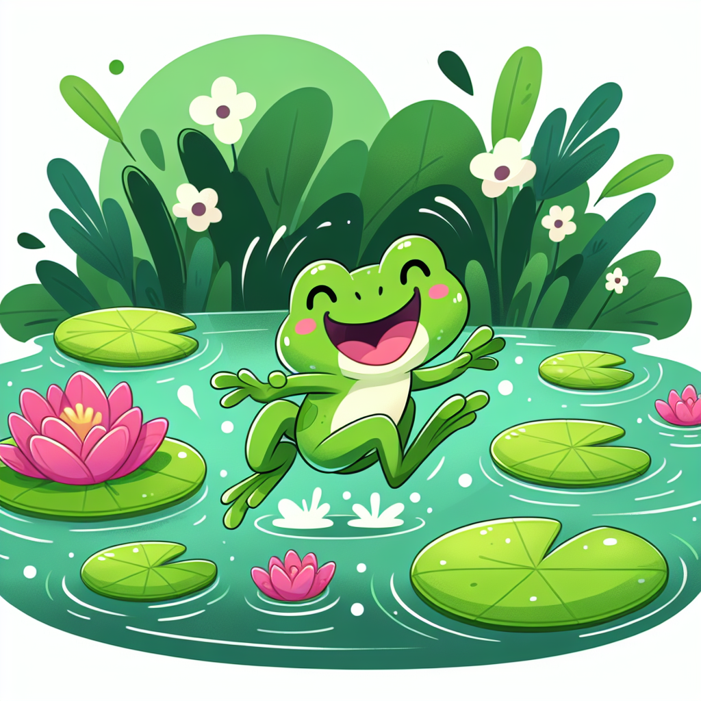 Froggy Fun Adventures Paint By Numbers Kits