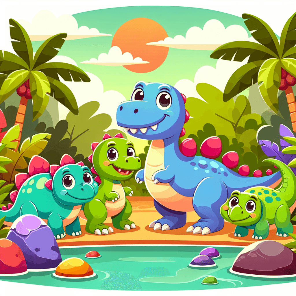 Cheerful Dinosaur Discovery Paint By Number