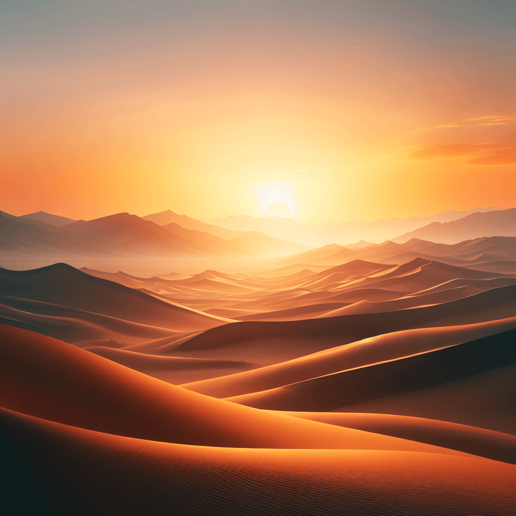 Dreamy Desert Landscapes Paint By Number