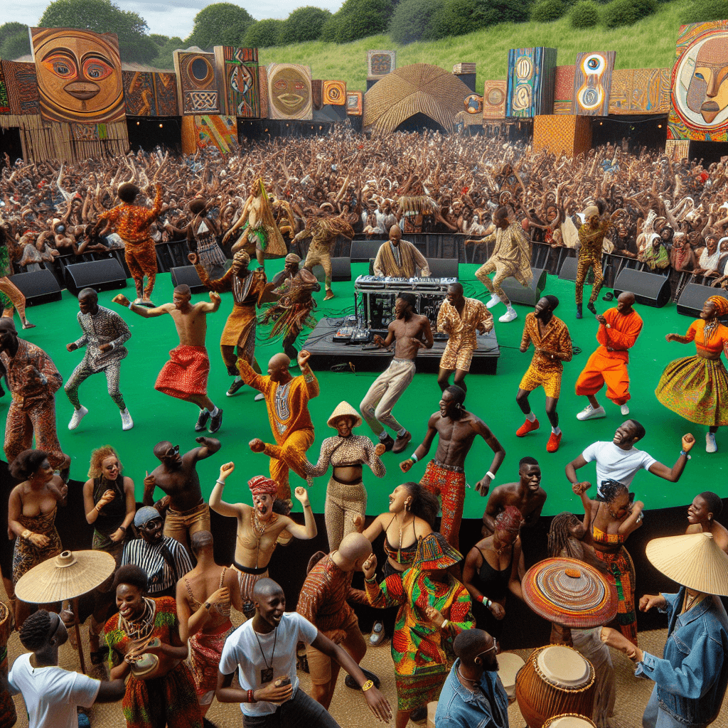 Nyege Nyege Festival Paint By Numbers Art