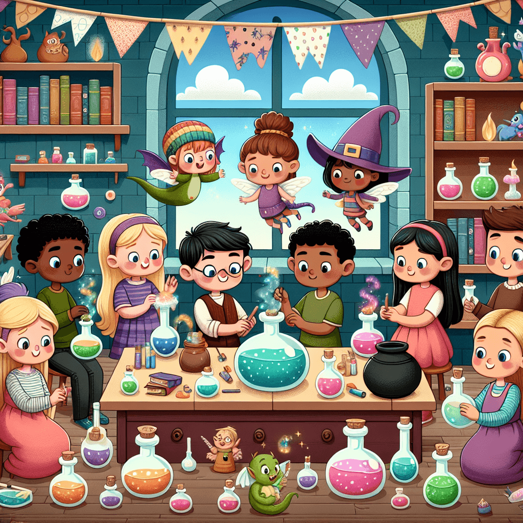 Magic Potion Class Numbered Painting Kits