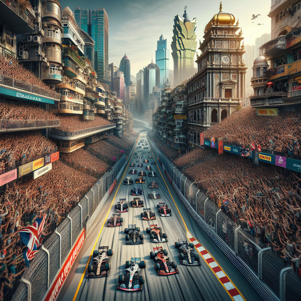 Macau Grand Prix - Macau, China Paint By Number