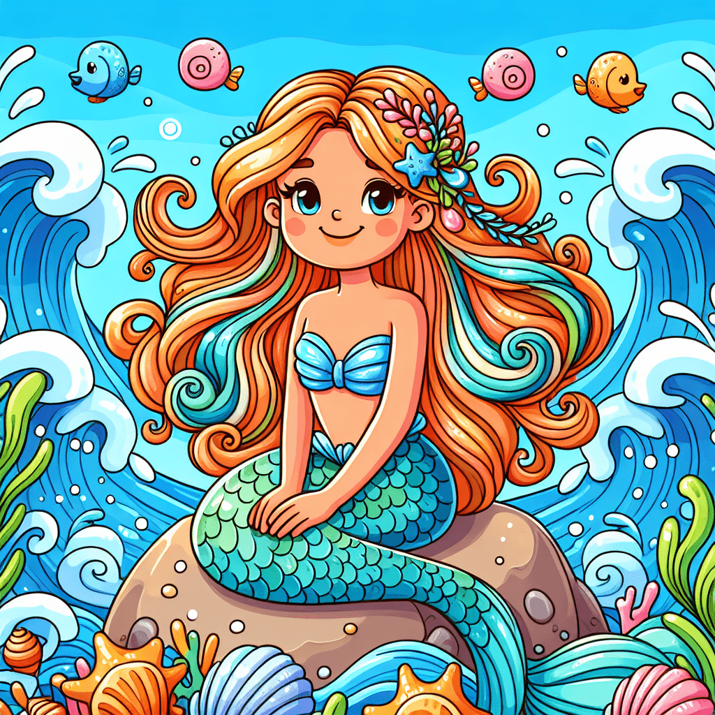 Sunkissed Mermaid Numbered Painting Kits