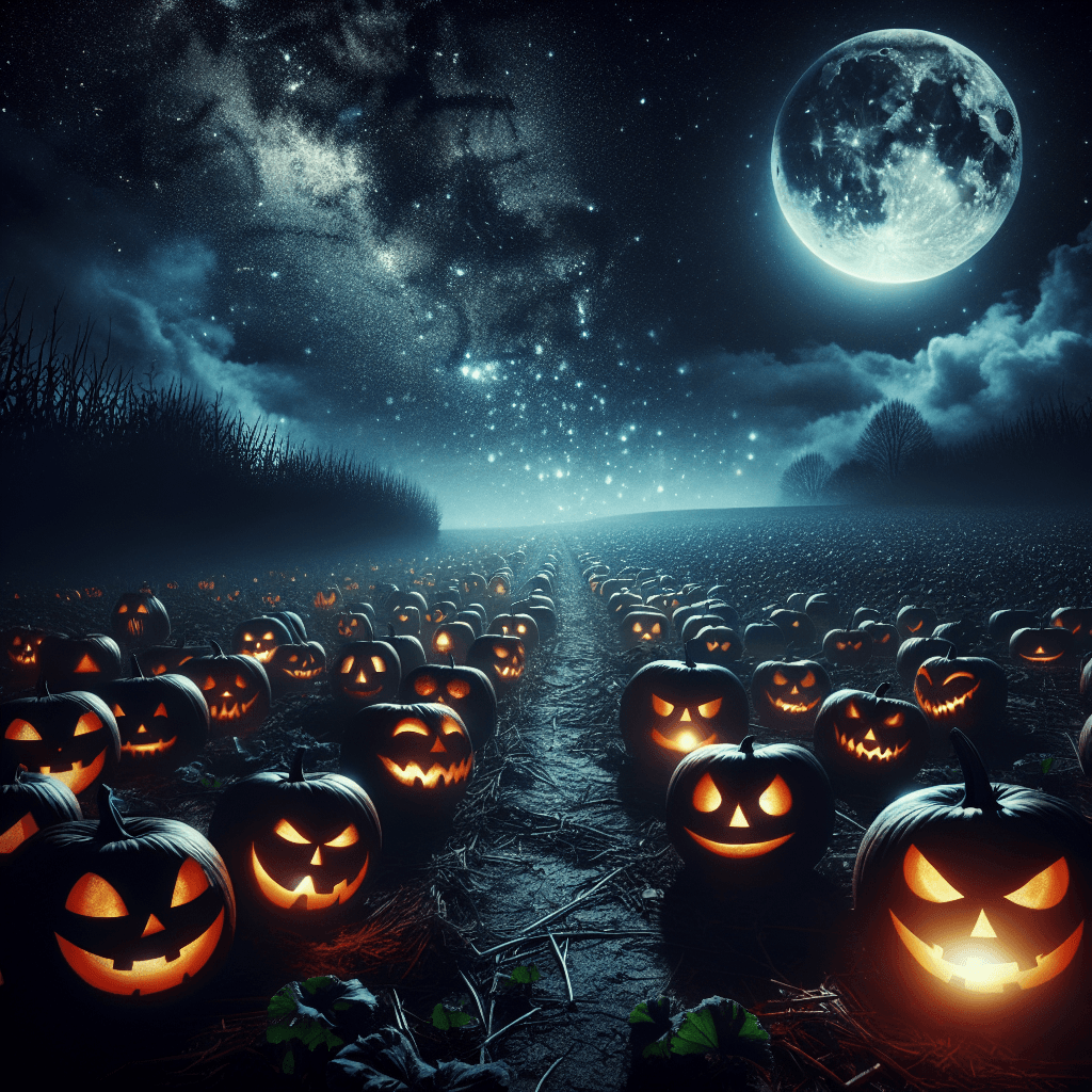 Halloween Night Spectacle Paint By Color