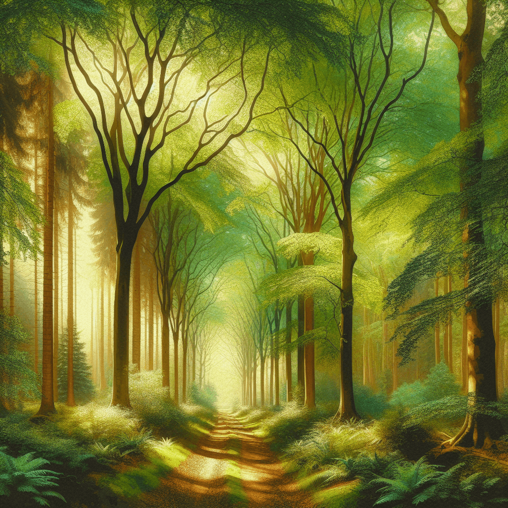 Mystic Woodland Path Paint By Numbers Kits